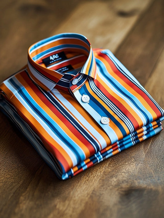 New Limited Edition Striped Luxe Long Sleeve Shirt